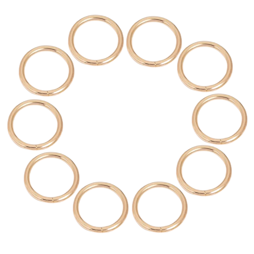 Aros de Metal 3cm Colores para Manualidades